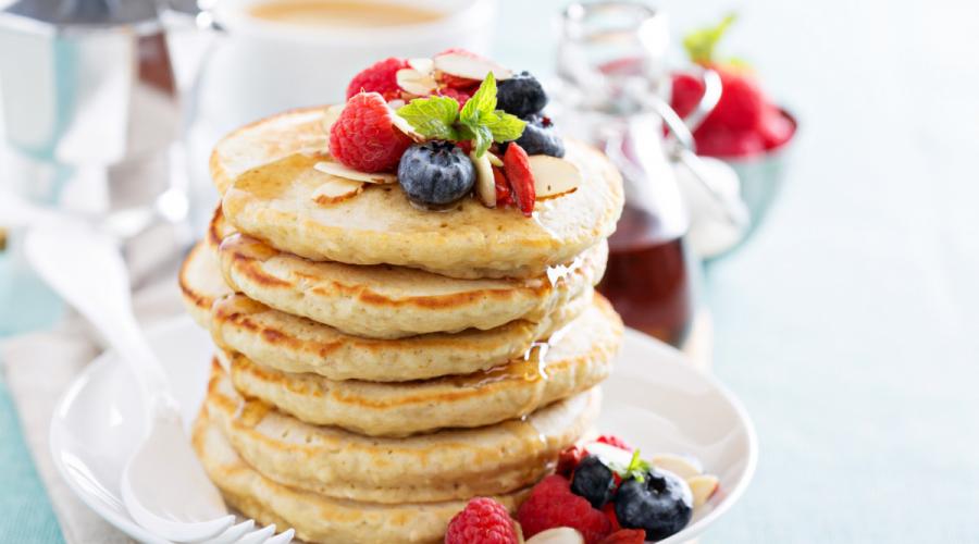 Oatmeal pancakes with water recipe.  Recipe for oat pancakes with milk