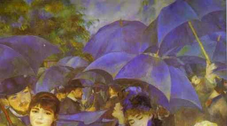 Pierre Auguste Renoir maľby. Pierre Auguste Renoir