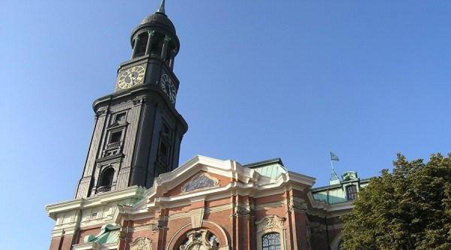 Veľké vysvätenie pravoslávneho kostola v Hamburgu.  Hamburg, kostol sv. Michala: história, architektonický štýl, recenzie a umiestnenie