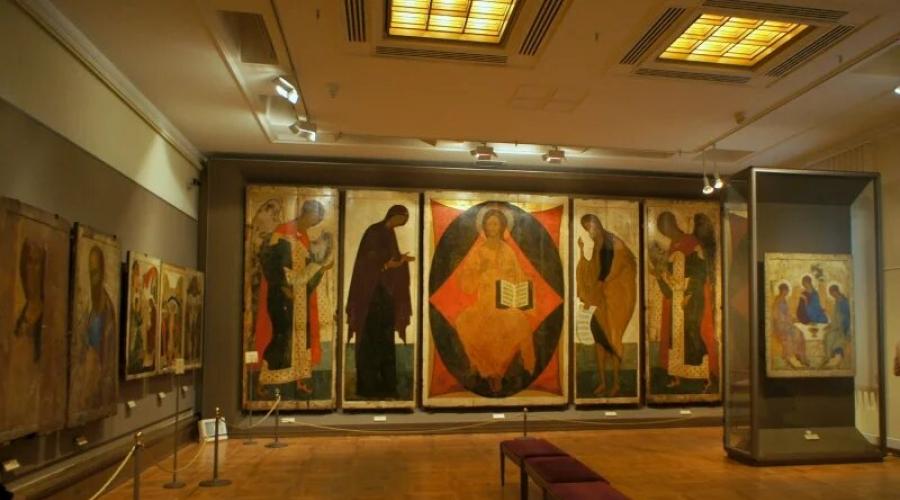 Ikony v Tretyakovskej galérii - uphilicizmus alebo abstraktné umenie? Staré ruské umenie. Zo stretnutia štátu Treciakov Gallery New Life Collection