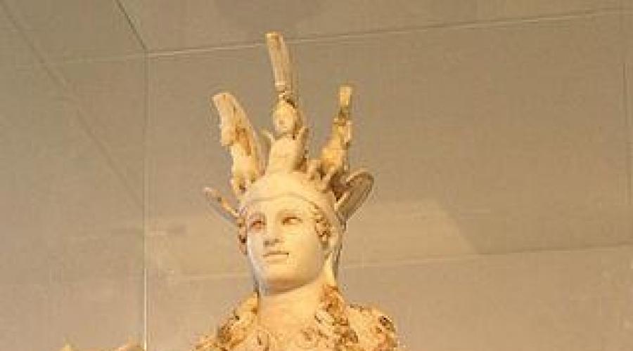 النحت اليونان المؤلفين والألقاب.  التماثيل اليونانية الأسطورية