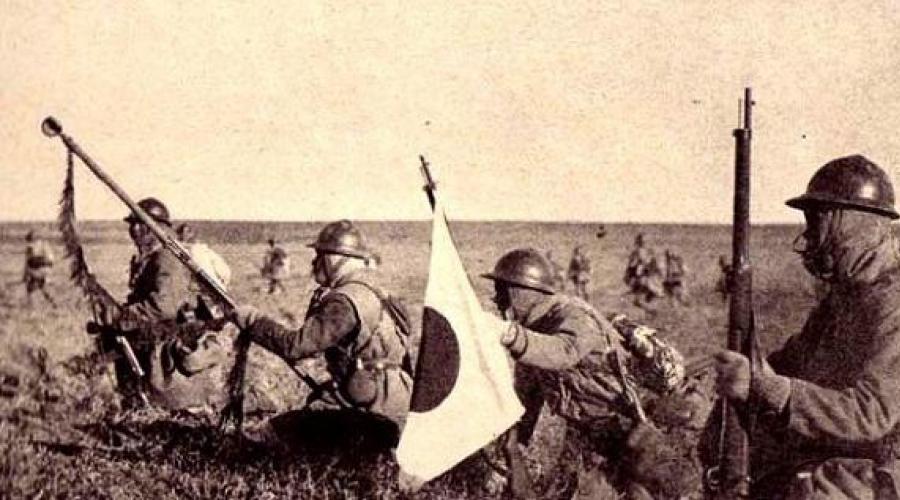 الحلقات السرية للحرب بين الاتحاد السوفياتي واليابان.  الحرب السوفيتية اليابانية