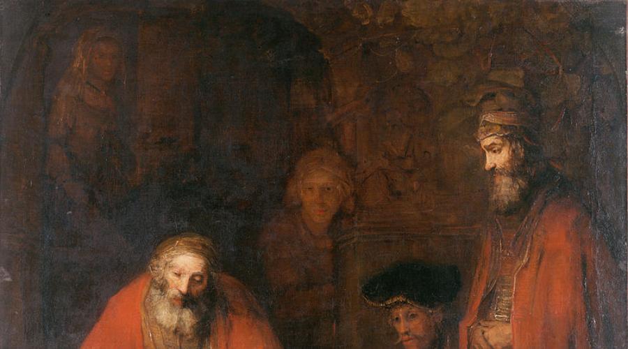 Rembrandt qaytish. Rejrantt van reyri
