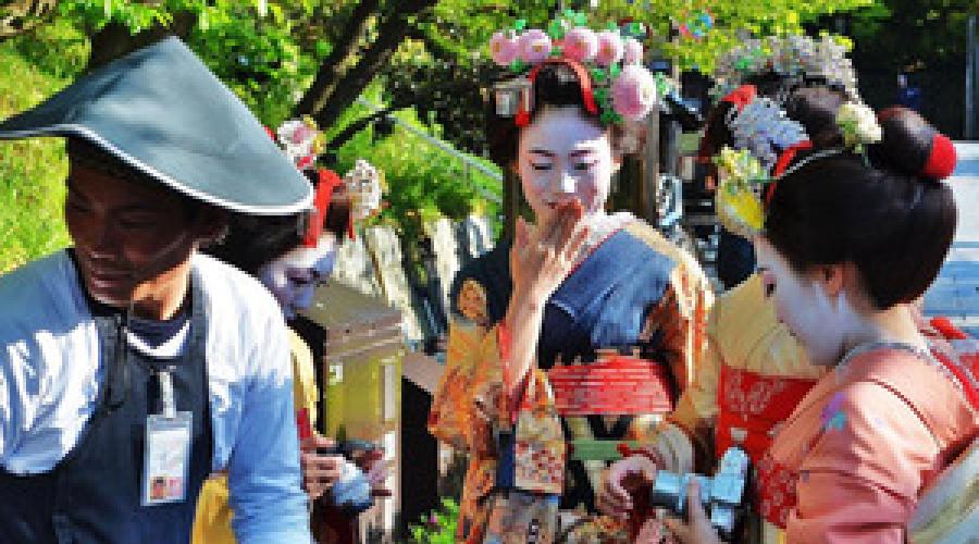 जापानी महिला नाम और उनका अर्थ।  जापानी महिला नामों का रहस्य और रहस्य