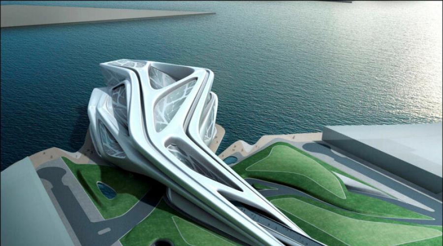 Architectural facilities Zha Hadid. Zha Hadid and her incredible projects