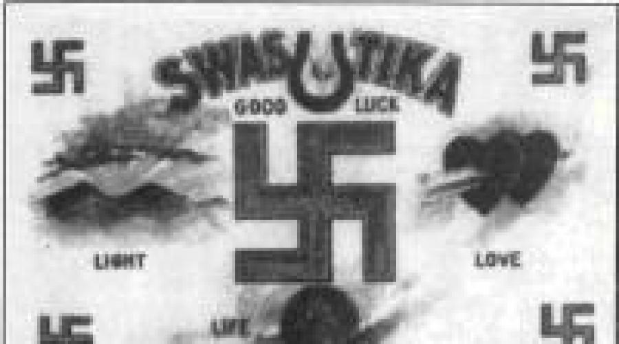 Co oznacza faszystowski krzyż.  Swastyka