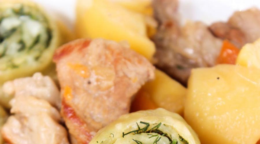 Ουκρανικά νουντλς με πατάτες και βοδινό κρέας.  Μαγειρικές συνταγές και συνταγές φωτογραφιών Τι είναι τα noodles