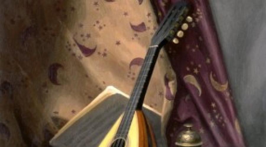 Tradičné ruské ľudové hudobné nástroje. Ľudové nástroje