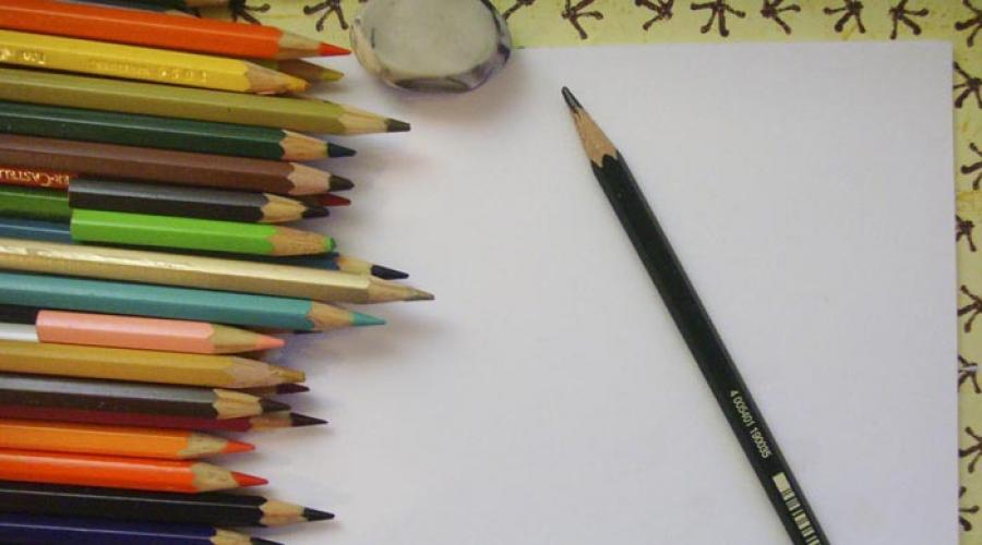 شتاء المشهد رسومات قلم رصاص الأطفال. كيفية رسم المشهد الشتوي مع أقلام ملونة؟ الجمال الشتوي في تفسير الأطفال الأصلي
