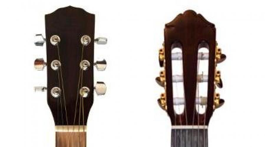 Cos'è una chitarra acustica.  Quali sono le differenze tra chitarre classiche e acustiche?  I loro pro e contro