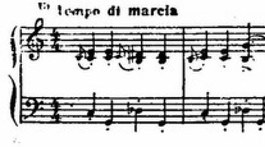 Sviluppo metodico sulla musica sull'argomento: analisi dei pezzi di pianoforti S. Prokofiev
