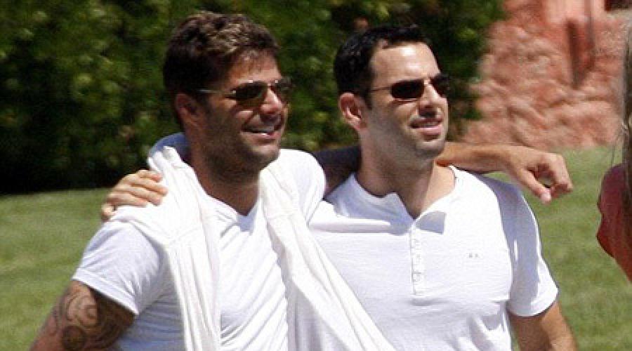 Star dziecięcy styl: Sons Ricky Martin - Matteo i Valentino. 