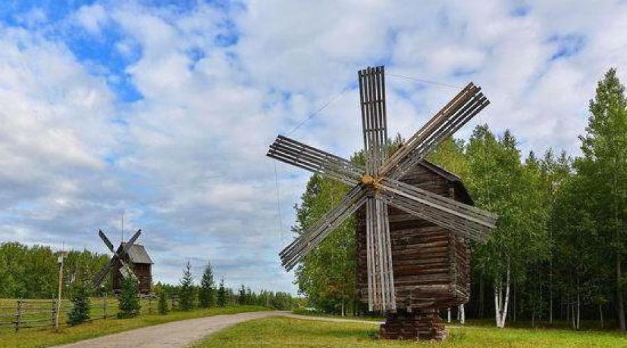 Küçük köşeler. Küçük Karelia Açık Gökyüzü Müzesi Küçük Korela