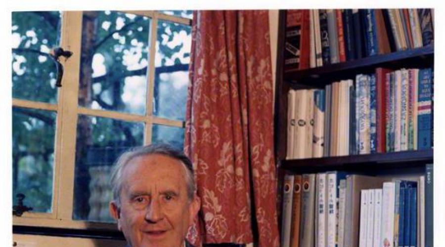 Spisovateľ John Tolkien Ronald Reuel: biografia, kreativita, knihy a recenzie.  J