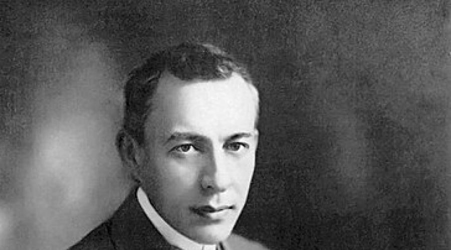 Jaki styl pisał Rachmaninova. Sergey Rachmaninov: biografia, filmy, ciekawe fakty, kreatywność