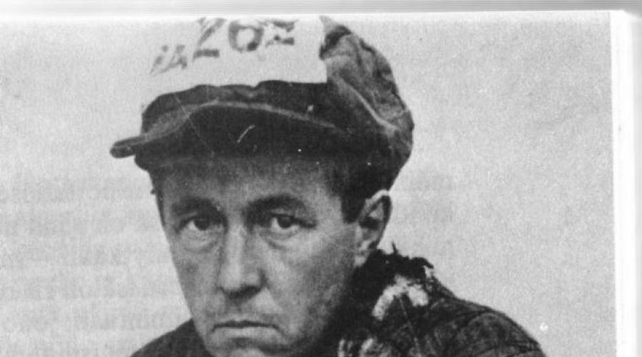 Η βιογραφία του Solzhenitsyn συνοπτικά η πιο σημαντική προσωπική ζωή.  Μια σύντομη ανασκόπηση του έργου του A.I. Solzhenitsyn
