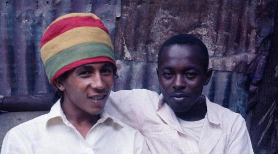 Bob Marley, który on jest. Life History Bob Marley