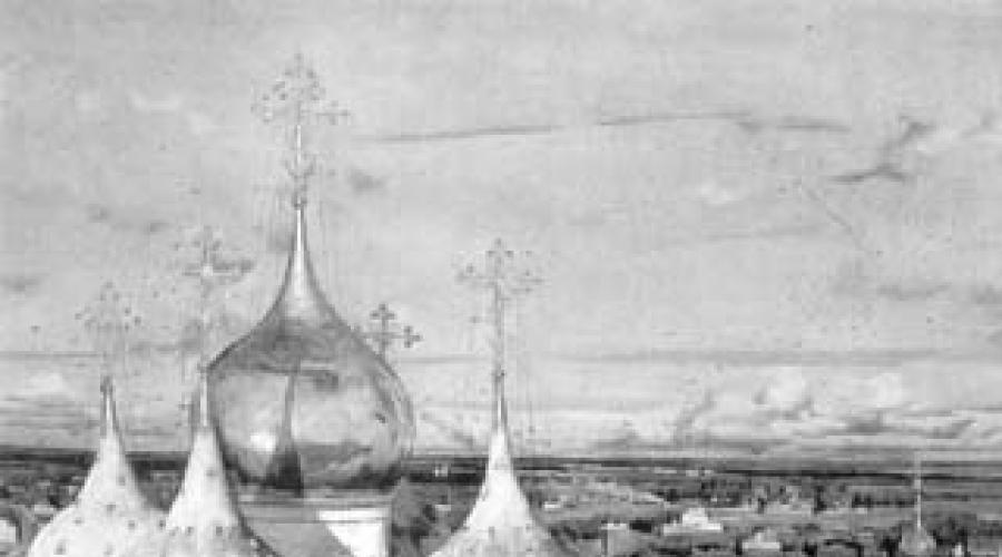 История создания купола и ласточки. Описание картины Юона «Купола и ласточки