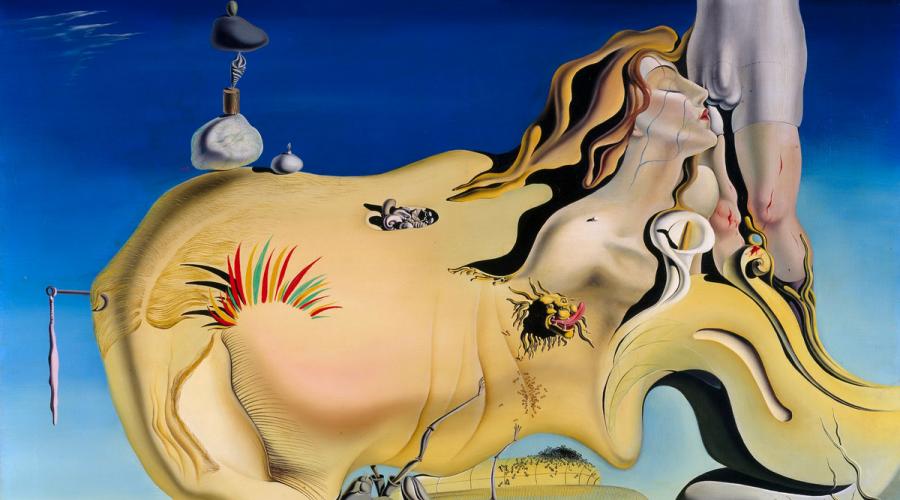 سلفادور دالي (سلفادور دالي) ولوحاته السريالية. سلفادور دالي: أفضل أعمال للفنان مع إعطاء مواجهة انطباعات الحرب