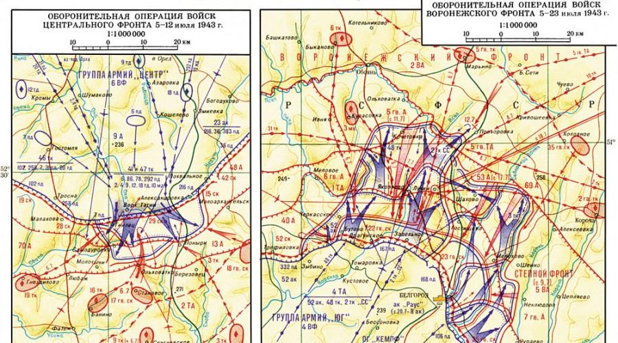 تواريخ وأحداث Kursk Bulge.  معركة كورسك: دورها وأهميتها خلال الحرب
