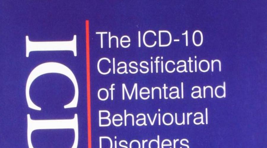 Pomôžte lekárovi, hlavným kódom ICD 10. ICD je čo? Dekódovanie skratky