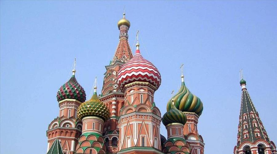Kościół Basilu Błogosławiony jest zbudowany na Placu Katedralnym. Church of Wasile Blissful na Red Square: Krótka historia