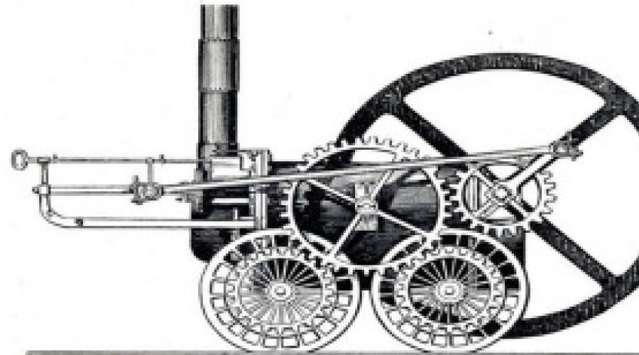 История создания паровозов в мире. История изобретения