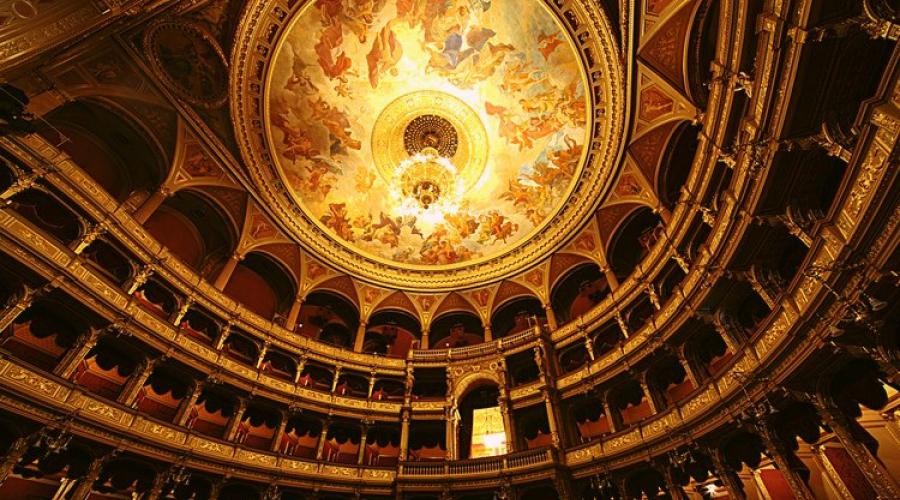 Dünyanın en büyük opera tiyatroları. Dünyanın en ünlü opera tiyatroları