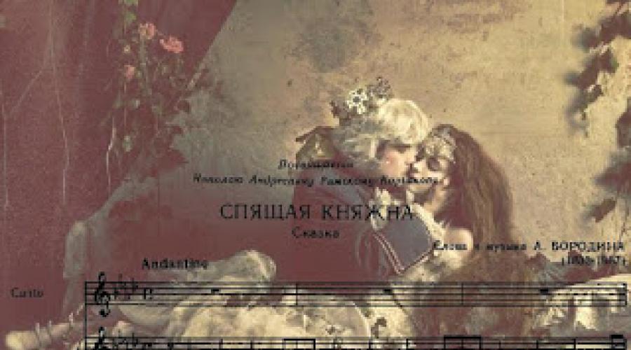 Borodin era l'autore di un'immagine musicale sinfonica. Alexander Borodin.