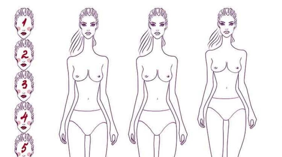 Sketches of clothing models from dress designers. How to draw trendy sketches