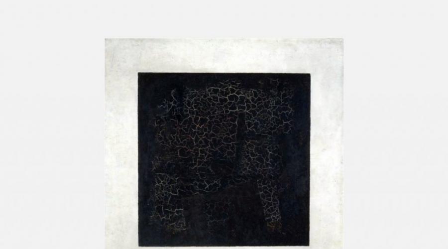 Cos'è speciale nella foto quadrata nera. Rivelare il mistero dei dipinti di Malevich 