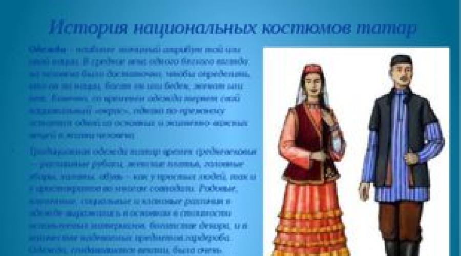 Aké ľudové remeslá v Tatárstách. Ľudové remeslá a remeslá z Tatarstanu a Tatárov v diaspóre
