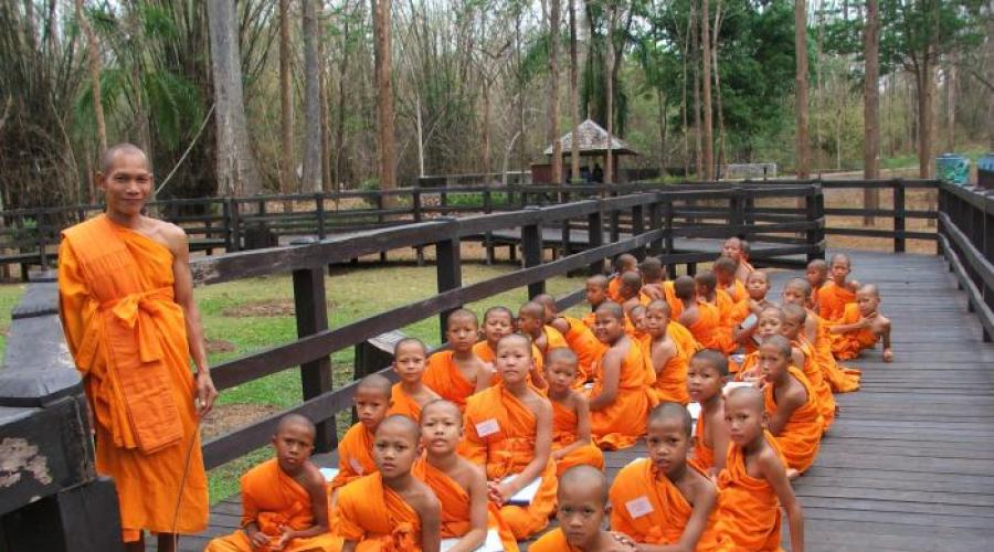 Buddismo come fede della confessione. Distribuzione delle scuole per regione