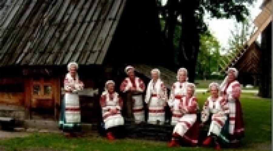 Artystyczna kreatywność i folklor Ukraińców. Artystyczna kreatywność i folklor Ukraińców, co jest ukraiński folklor