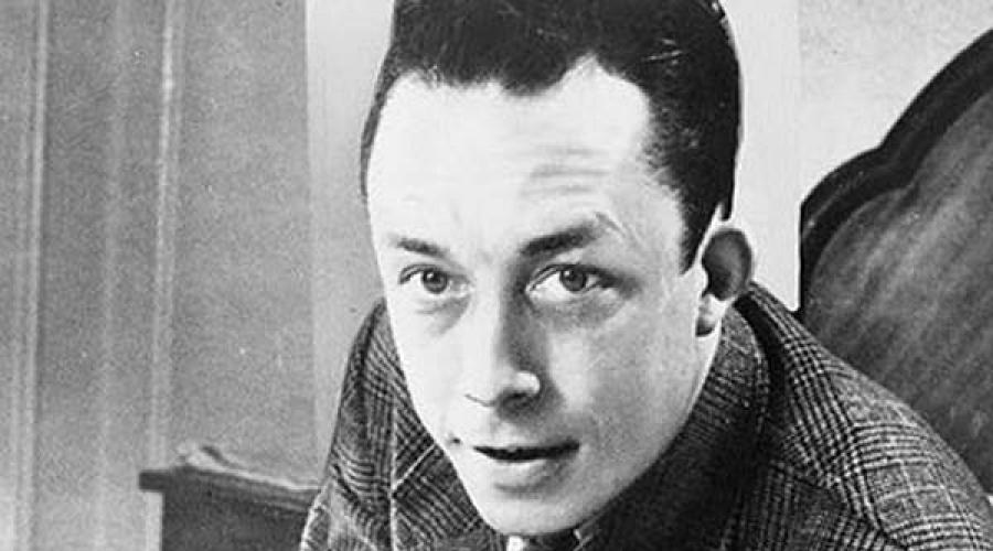 Camus, Albert - kısa biyografi.  Albert Camus ünlü bir Fransız yazar ve filozoftur.