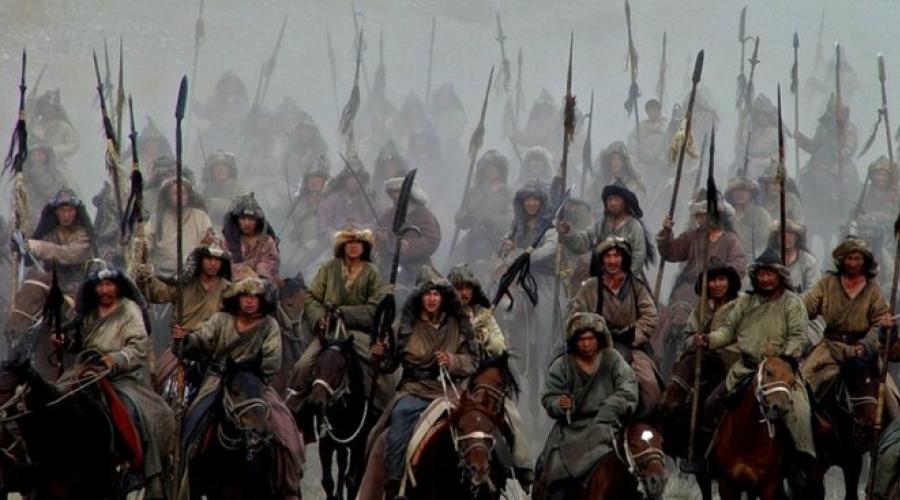 نير المغول التتار من المعركة.  الخانات الأكثر نفوذاً في نير التتار المغول