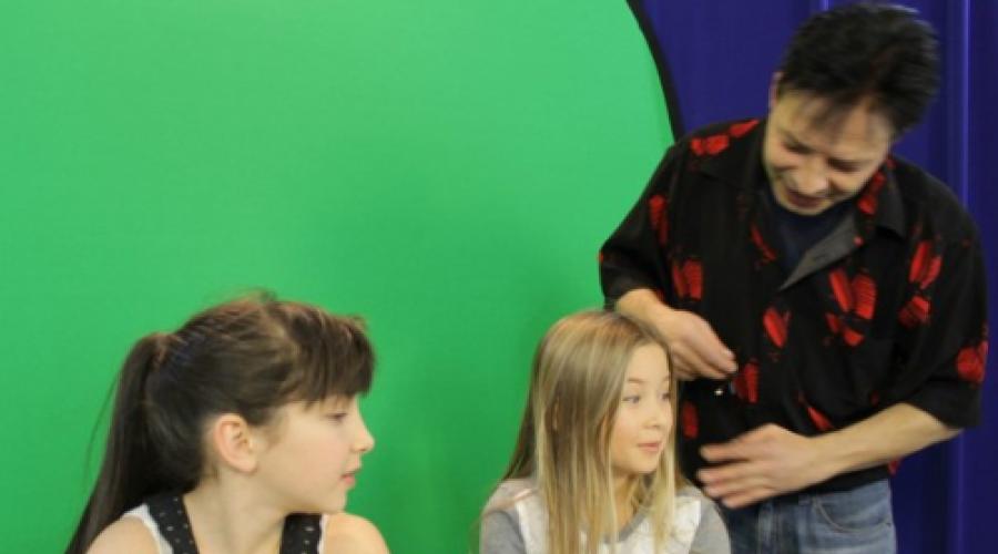 Scuola di televisione per bambini di Ostankino.  Scuole televisive ufficiale dell'Accademia dei bambini di Ostankino