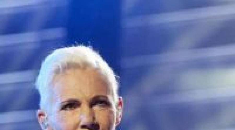 La cantante svedese Marie Fredriksson: biografia, creatività e fatti interessanti.  Biografia Marie Fredriksson Che fine ha fatto la cantante dei Roxette
