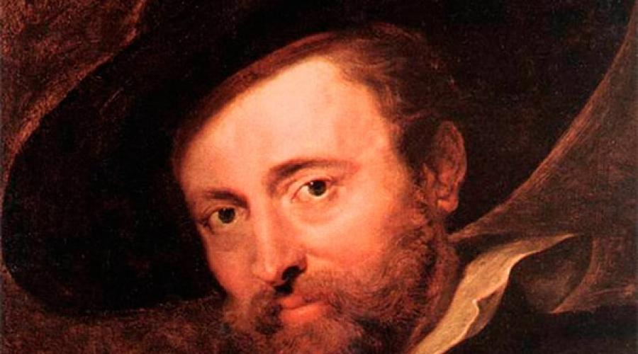 Biografija Rubensa. Barokna slika u rubu