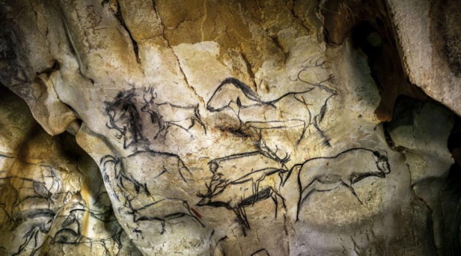 Who painted rock paintings. What and how the primitive man drew
