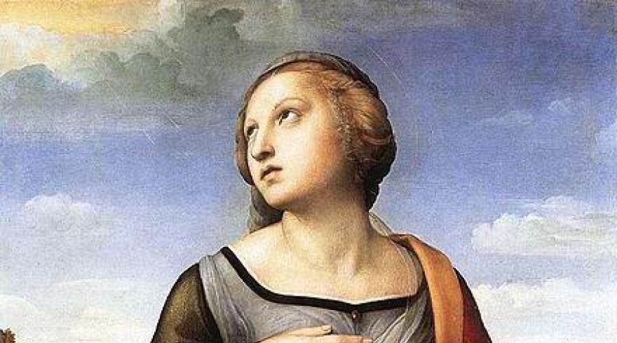 Raphael'in en iyi resimleri. Rafael o anatomi, perspektif, matematik, geometri