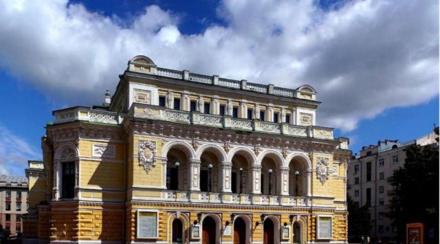 Gorkiy nomidagi davlat drama teatri.  Nijniy Novgorod drama teatri