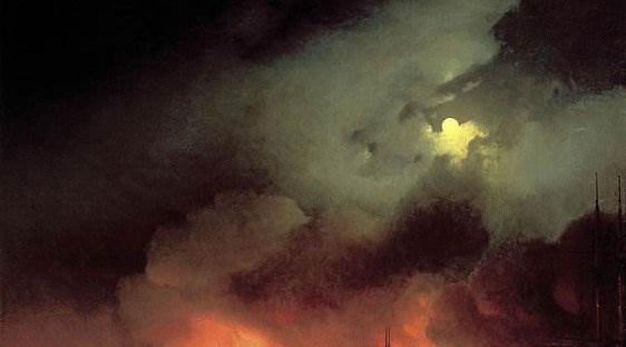 Айвазовский иван константинович самые известные картины. Картины айвазовского