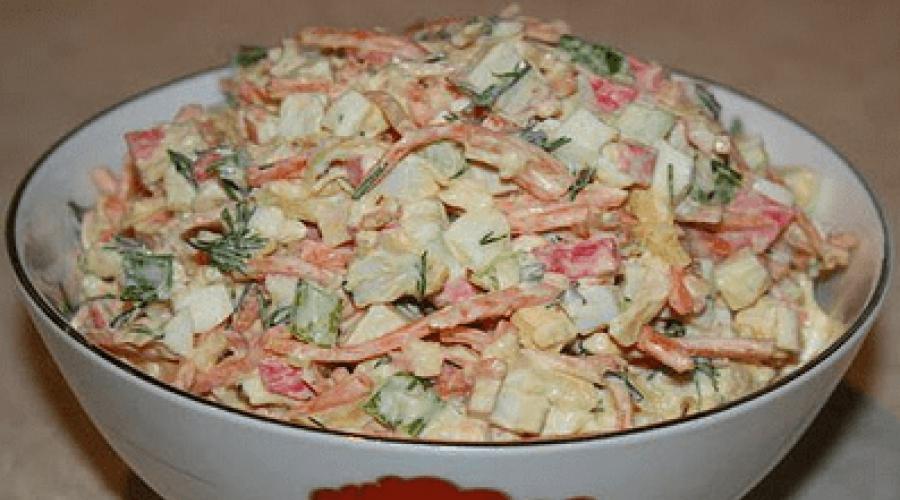 Котлеты из крабовых палочек и куриного филе. Как сделать салат «Крабовые палочки» – традиционный рецепт