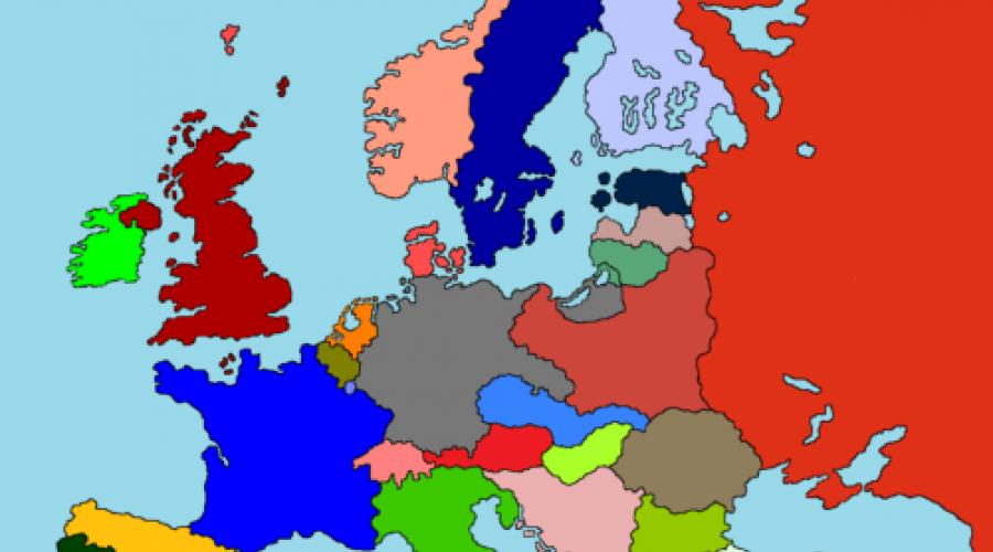 Страны мира и их столицы таблица. Столицы европейских государств в алфавитном порядке