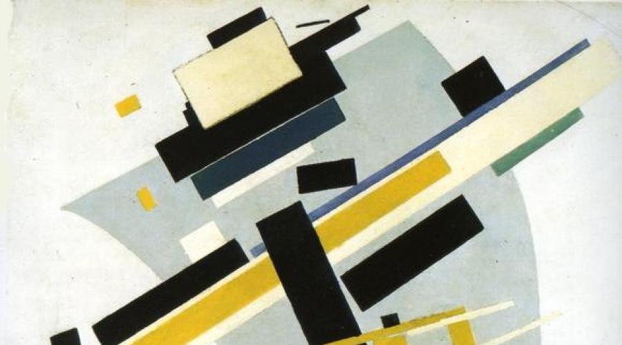 Il lavoro dei primi tempi di Malevich. Dipinti di Malevich: foto con titoli e descrizioni