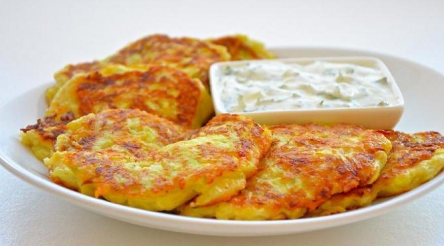 How to cook cutlets from potatoes and zucchini.  Zucchini cutlets in the oven Zucchini and potato cutlets