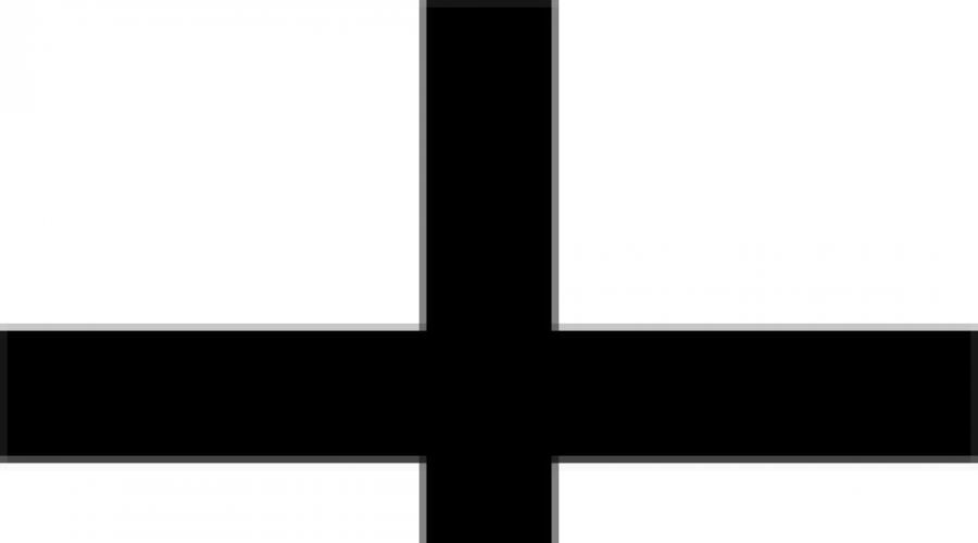    Отличие православного креста от католического. Распятие