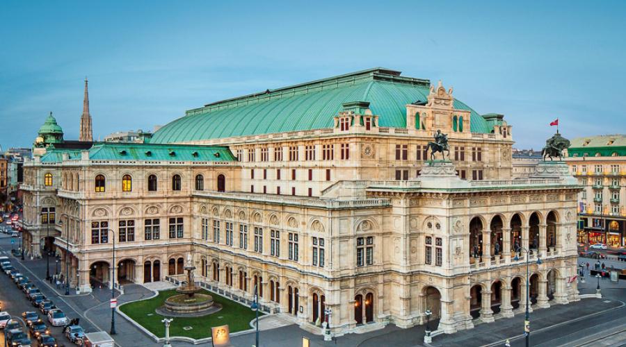Opera House a Vienna. Vienna State Opera.