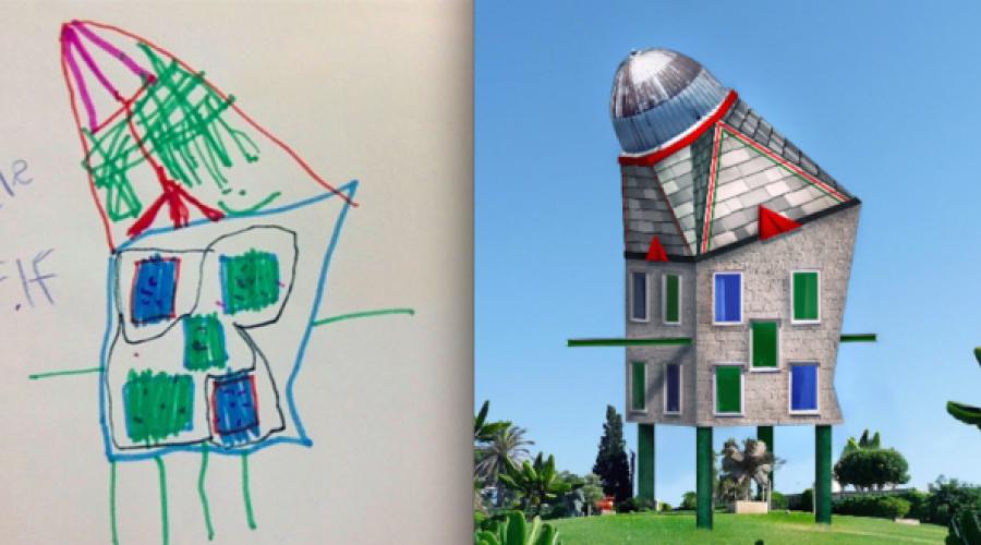 Kako nacrtati poemaid olovku prekrasnu kuću. Stavite kuću u faznoj olovkom
